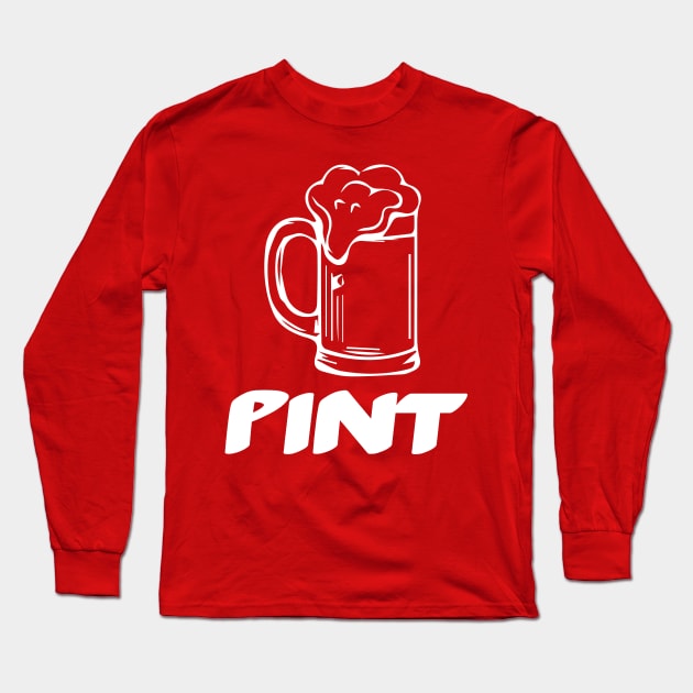 Pint of beer Long Sleeve T-Shirt by brodol
